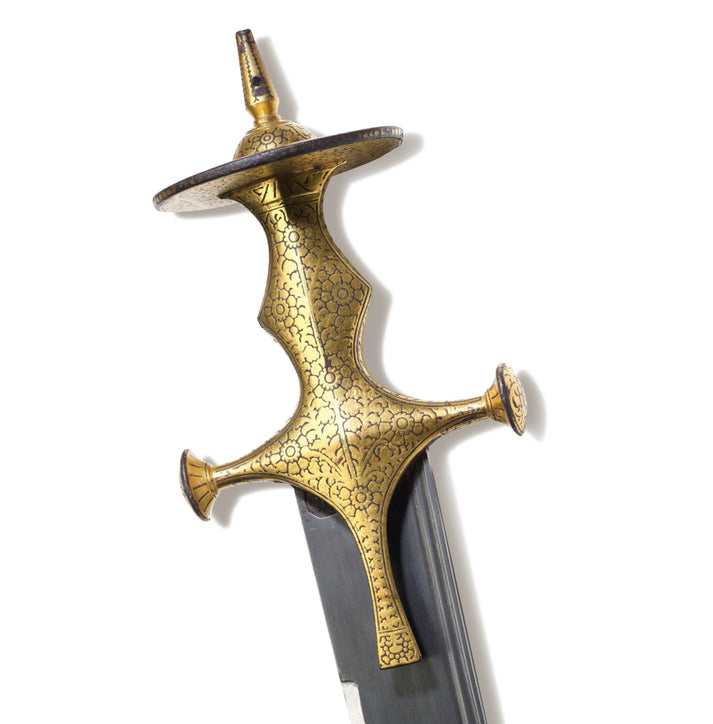 Wootz Sirohi with Gold Hilt