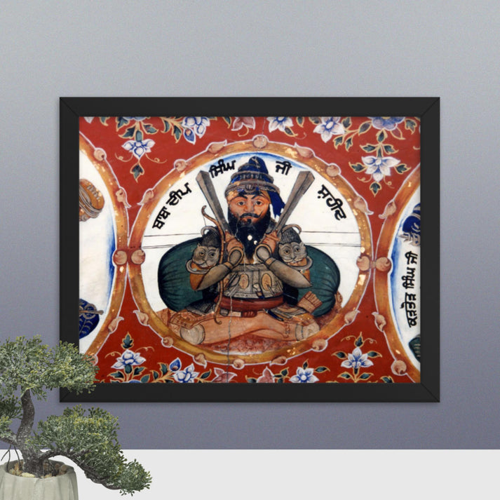 Baba Deep Singh Shaheed (Framed Print)