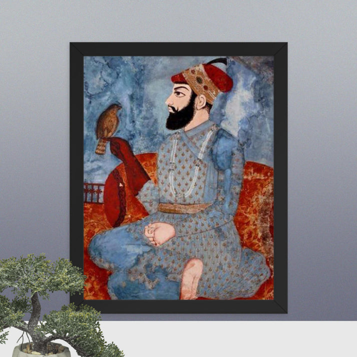 Portrait of Guru Tegh Bahadur (Framed Print)