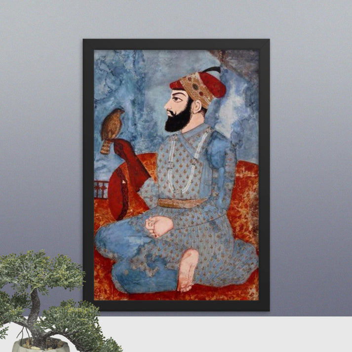 Portrait of Guru Tegh Bahadur (Framed Print)