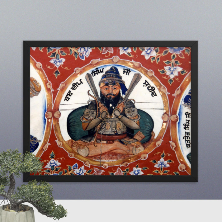 Baba Deep Singh Shaheed (Framed Print)