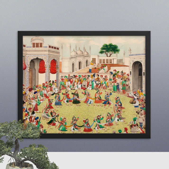 Sher Singh in Lahore(Framed Print)